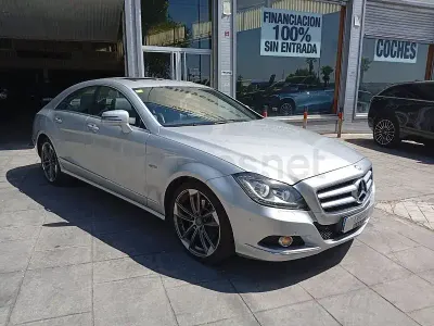 Usado Mercedes CLS350 265 CV (194 kW) 2011 Gris / plata Berlina