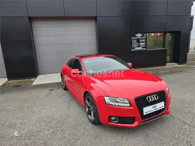 Usado Audi A5 S-Line 180 CV (132 kW) 2010 Rojo Coupe