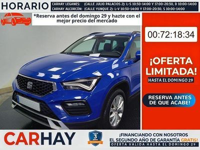 Usado Seat Ateca Style 150 CV (110 kW) 2020 Azul SUV