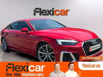 Usado Audi A5 Sportback Premium 190 CV (139 kW) 2021 Rojo Utilitario