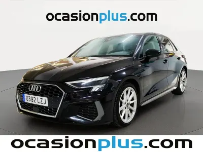 Usado Audi A3 Sportback S-Line 150 CV (110 kW) 2022 Negro Utilitario