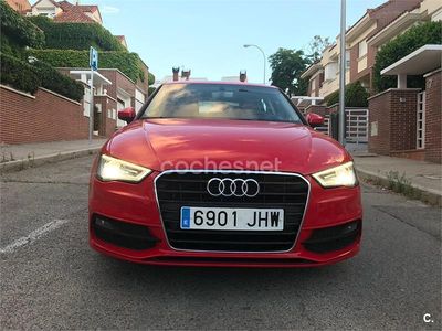 Rojo Usado 2015 Audi A3 S-Line Berlina | 15.900 € (Precio justo)