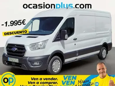 Usado Ford Transit Trend 131 CV (96 kW) 2021 Blanco Van