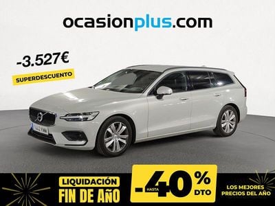 Gris / plata Usado 2018 Volvo V60 Momentum Familiar | 24.150 € (Precio justo)