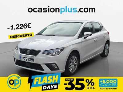 Usado Seat Ibiza Style 95 CV (69 kW) 2018 Blanco Utilitario