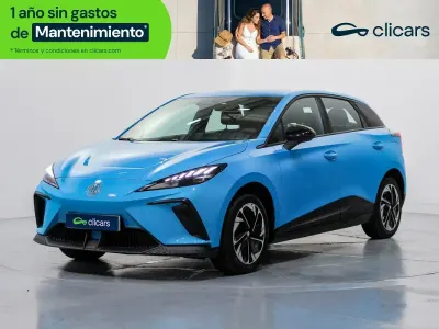Usado MG MG4 EV 125 kW (170 CV) 2023 Azul Utilitario