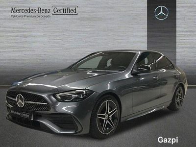 Usado Mercedes C220 AMG line 200 HP (147 kW) 2022 Cinzento Citadino
