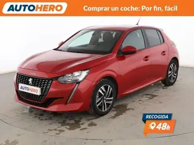 Usado Peugeot 208 Allure 101 CV (74 kW) 2020 Rojo Utilitario