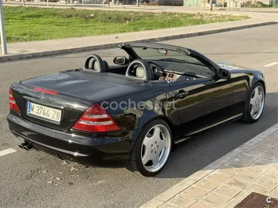 Usado Mercedes SLK320 218 CV (160 kW) 2000 Negro Descapotable
