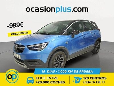 Usado Opel Crossland X Design Edition 102 CV (75 kW) 2019 Azul SUV