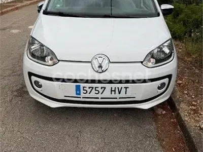 Usado VW up! high up! 75 CV (55 kW) 2014 Blanco Utilitario