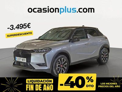 Gris / plata Usado 2024 DS Automobiles DS3 Performance SUV | 18.650 € (Precio justo)