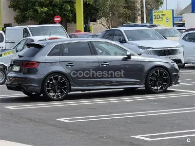 Usado Audi S3 Premium 300 CV (220 kW) 2014 Gris / plata Berlina
