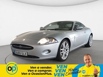 Usado Jaguar XKR 400 CV (294 kW) 2009 Gris plata Coupe
