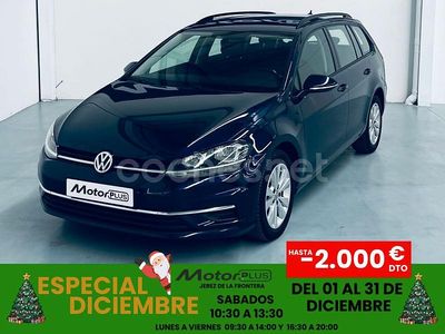 Azul Usado 2017 VW Golf VII Advance Familiar | 12.990 € (Precio justo)