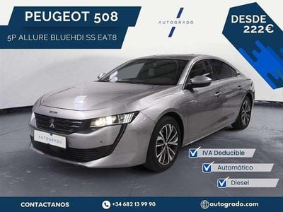 Gris / plata Usado 2021 Peugeot 508 Allure Berlina | 14.990 € (Precio justo)