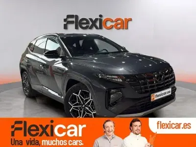 Usado Hyundai Tucson N Line 150 CV (110 kW) 2024 Gris SUV