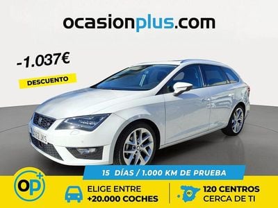 Blanco Usado 2015 Seat Leon FR Monovolumen | 12.963 € (Buen precio)