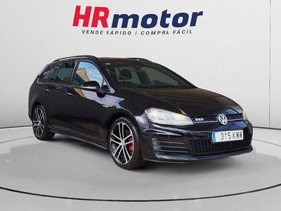 Usado VW Golf VII GTD 186 CV (136 kW) 2016 Negro Familiar