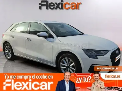 Usado Audi A3 110 CV (80 kW) 2020 Blanco Berlina