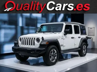Usado Jeep Wrangler Unlimited Sport 268 CV (197 kW) 2021 Blanco SUV
