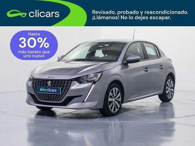 Usado Peugeot 208 Active 102 CV (75 kW) 2019 Gris Utilitario