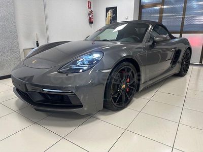 Usado Porsche 718 Boxster GTS 365 CV (268 kW) 2018 Gris / plata Descapotable