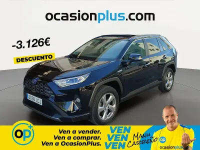Usado Toyota RAV4 Luxury 218 CV (160 kW) 2019 Negro SUV