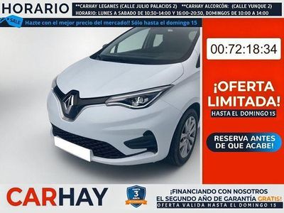 Usado Renault Zoe Intens 80 kW (109 CV) 2021 Blanco Utilitario