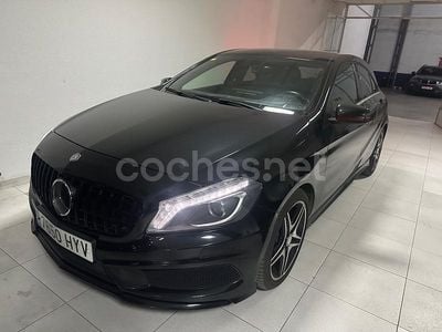 Negro Usado 2015 Mercedes A200 AMG line Berlina | 16.500 € (Precio justo)
