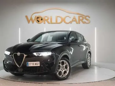 Usado Alfa Romeo Tonale Super 131 CV (96 kW) 2023 Negro SUV