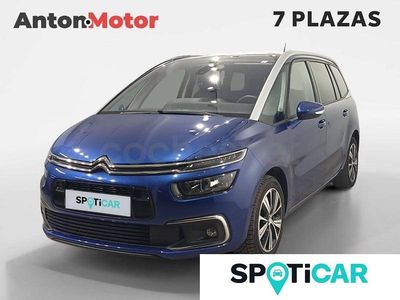 Usado Citroën Grand C4 Picasso Feel 130 CV (95 kW) 2018 Azul Monovolumen