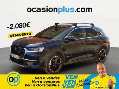Usado DS Automobiles DS7 Crossback Grand Chic 300 CV (220 kW) 2020 Azul SUV