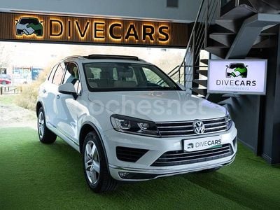 Blanco Usado 2015 VW Touareg R-line SUV | 33.490 € (Precio justo)