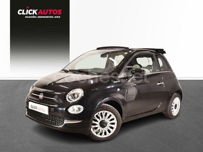 Negro Usado 2022 Fiat 500C Dolcevita Descapotable | 11.300 € (Precio justo)