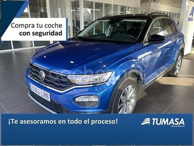 Usado VW T-Roc Advance 110 CV (80 kW) 2021 Azul SUV