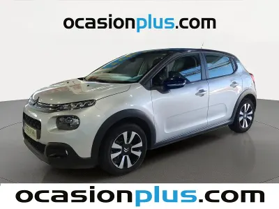 Usado Citroën C3 Feel 82 CV (60 kW) 2018 Gris Utilitario