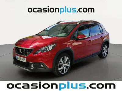 Usado Peugeot 2008 Allure 110 CV (80 kW) 2017 Rojo SUV