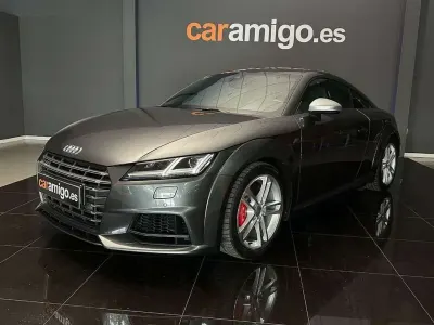 Usado Audi TTS Premium 310 CV (228 kW) 2016 Gris Coupe