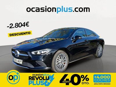 Usado Mercedes CLA250e 218 CV (160 kW) 2022 Negro Berlina