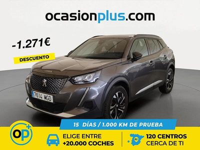 Usado Peugeot 2008 Allure 130 CV (95 kW) 2023 Gris SUV