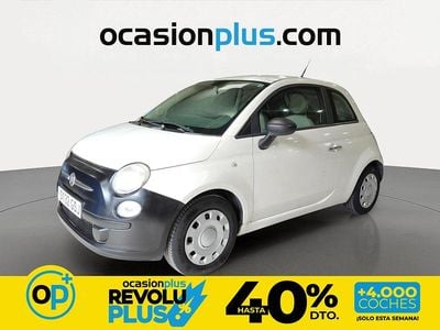 Usado Fiat 500 Pop 69 CV (50 kW) 2009 Blanco Descapotable