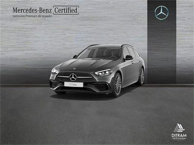 Gris Usado 2023 Mercedes C220 Familiar | 49.900 €