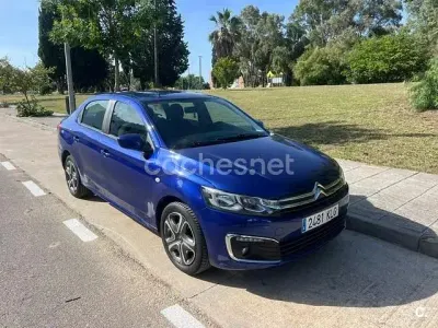 Usado Citroën C-Elysee I PureTech 82 CV (60 kW) 2018 Azul Berlina