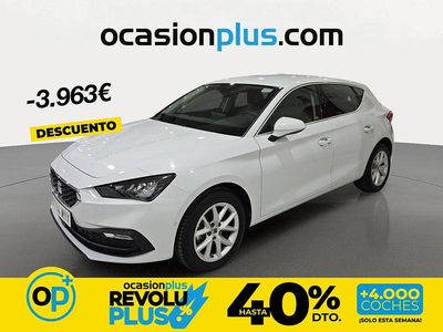 Usado Seat Leon Style 116 CV (85 kW) 2025 Blanco Berlina