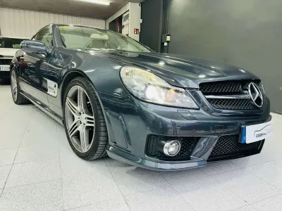 Usado Mercedes SL63 AMG AMG 525 CV (386 kW) 2010 Gris Coupe