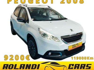 Usado Peugeot 2008 Access 82 CV (60 kW) 2015 Blanco SUV