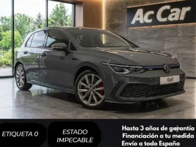 Usado VW Golf VIII GTE 245 CV (180 kW) 2022 Gris Utilitario
