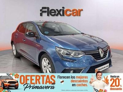 Usado Renault Mégane IV LIMITED 116 CV (85 kW) 2019 Azul Utilitario