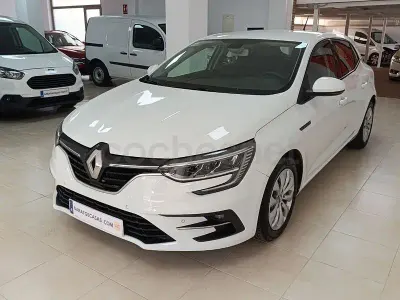 Usado Renault Mégane II Life 115 CV (84 kW) 2021 Blanco Berlina
